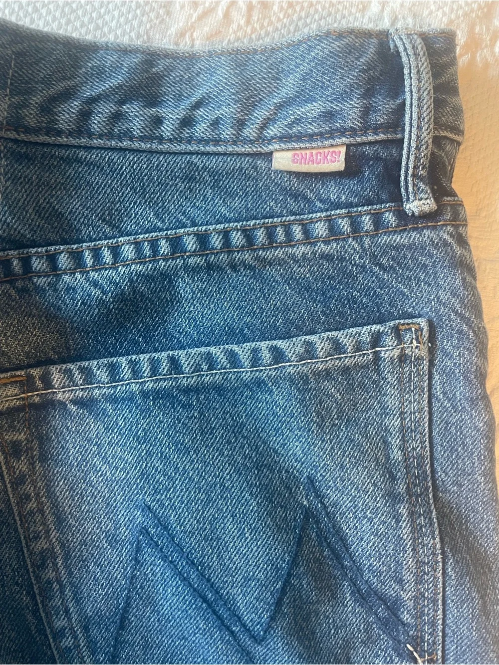 MOTHER 🍋 SNACKS! 🍋 Lemon Twist Sneak Rolling in the Dough size 26 NWOT - Picture 7 of 9